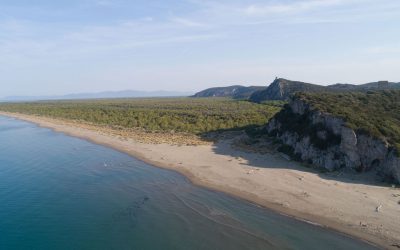 La splendida costa del Parco della Maremma